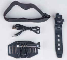 Svetlo universal PRO-T Plus 600 Lumen 1 Super LED dioda biela + 2 LED diody červené nab.