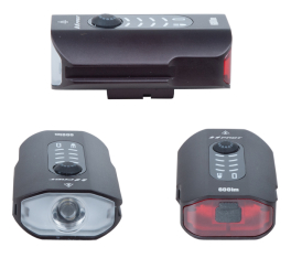 Svetlo universal PRO-T Plus 600 Lumen 1 Super LED dioda biela + 2 LED diody červené nab.